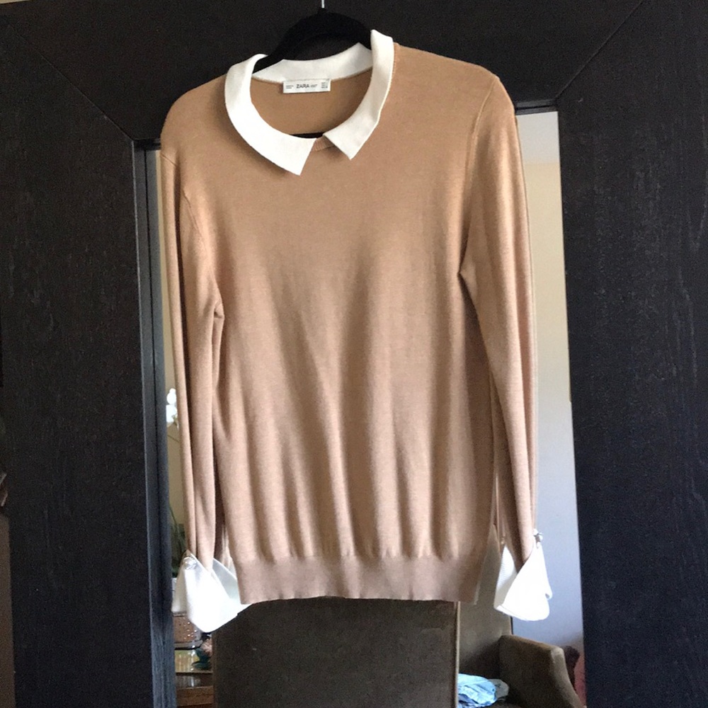 Oatmeal sweater gently used by ZARA in size L